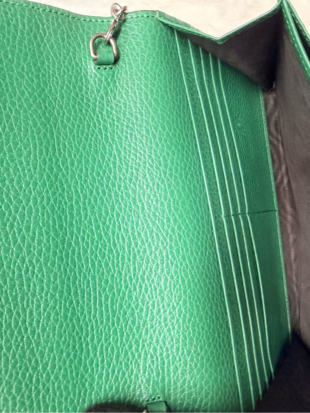 GUCCI-401231 2067 Green Dionysus Shoulder Bag - Picture 2 of 14